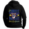 Felpa unisex milano nera azzurra
