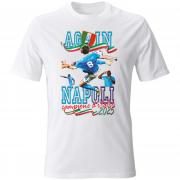 Maglietta celebrativa per lo scudetto 2025 del Napoli