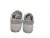 scarpe sneakers basse uomo donna Via Condotti pelle bianca traforata ghiaccio