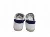 scarpe sneakers basse uomo donna Via Cond pelle bianca traforata doppia stella