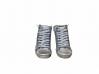 scarpe sneakers alte donna pelle sfumato Via Condotti stella ghiaccio made inita