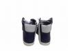 scarpe sneakers alte uomo Via Condotti pelle blu scudo made in italy