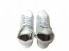 Scarpe uomo sneakers alte Via Condotti pelle bianco ghiaccio stella made in ita
