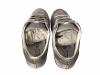 scarpe sneakers basse uomo donna Via Condotti pelle bianco ghiaccio stella