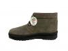 scarponcini uomo donna grigio camoscio made in italy imbottiti Vantech Nuovo