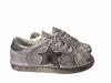 scarpe sneakers basse uomo donna Via Condotti pelle bianco ghiaccio stella